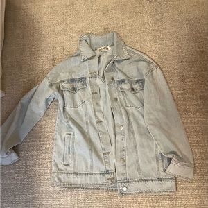 Nectar - Light Blue Denim Jean Jacket- Size: S (oversized)